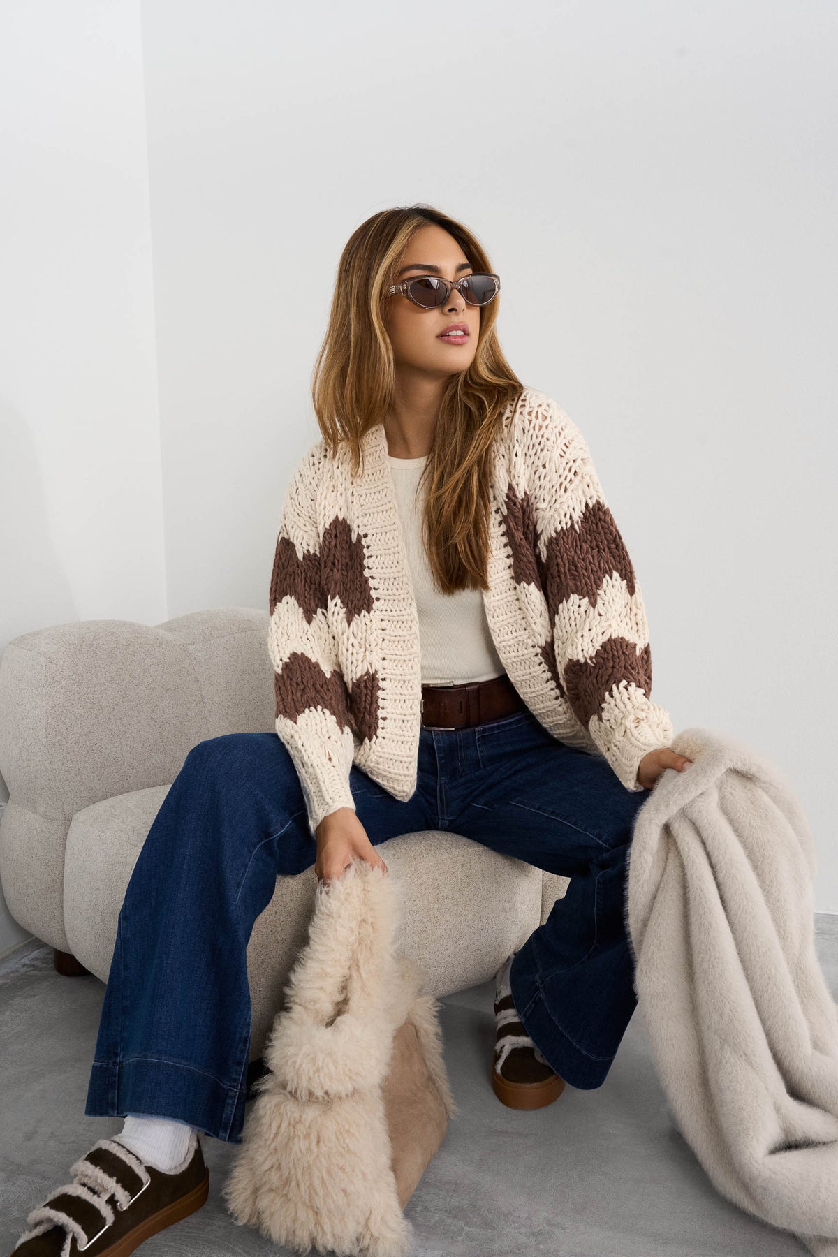 Chunky Knit Cardigan