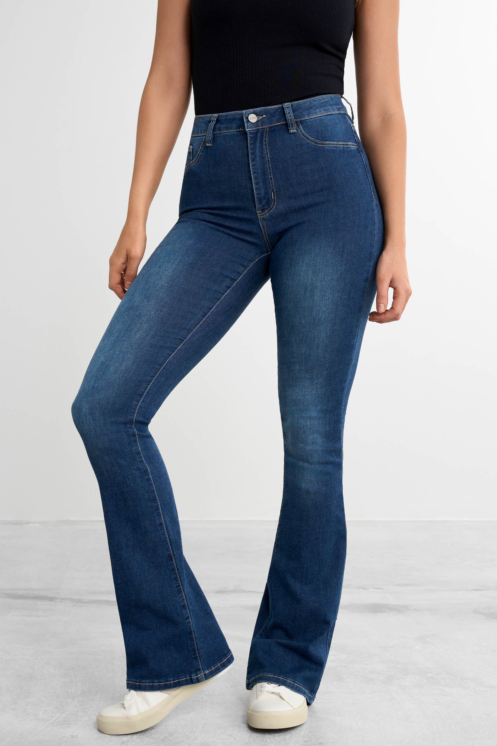 Flare Jeans V2 - for dame - Famme - Jeans
