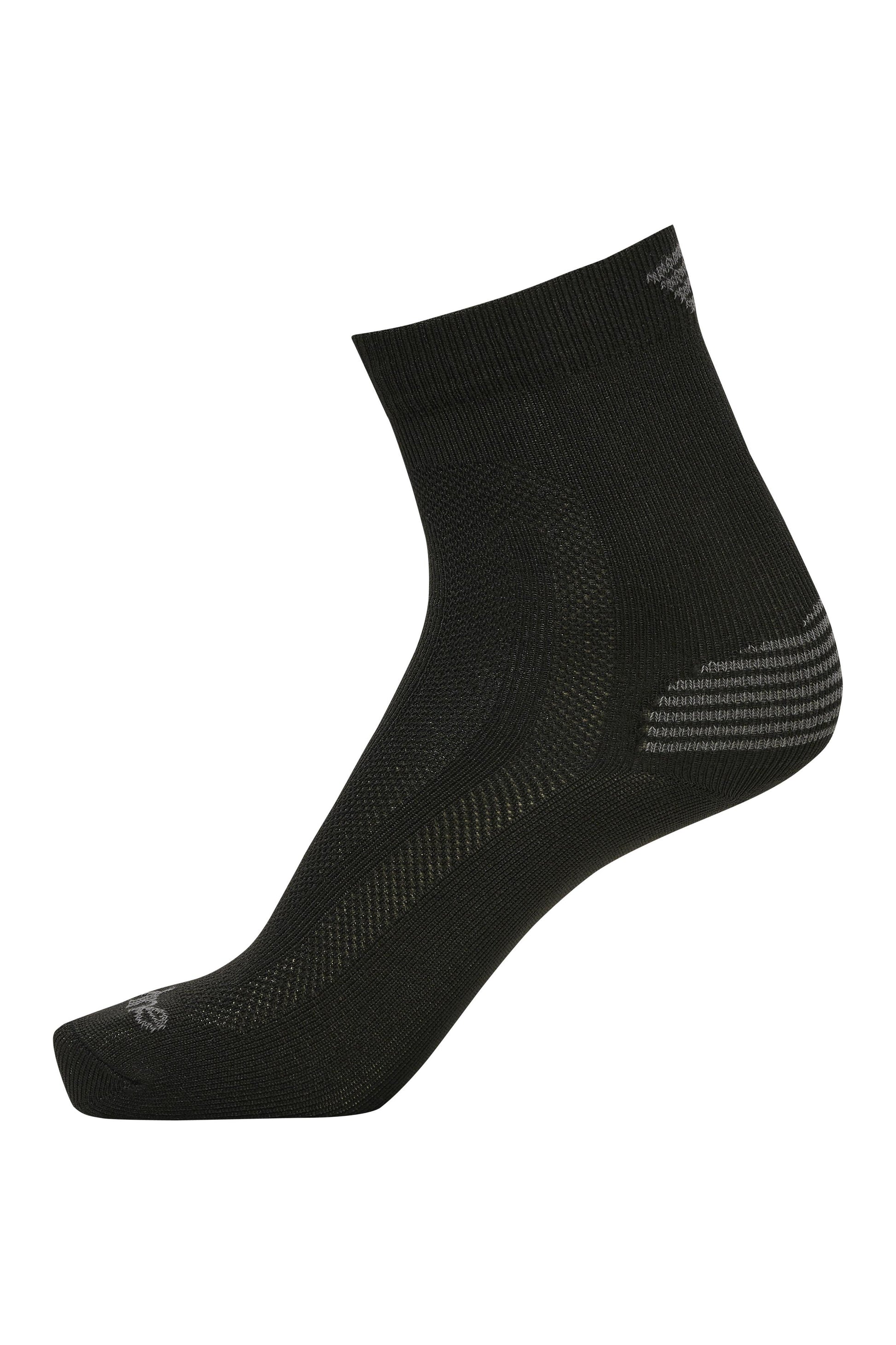 HUMMEL - Base Sock - Black/fiesta_cazoo