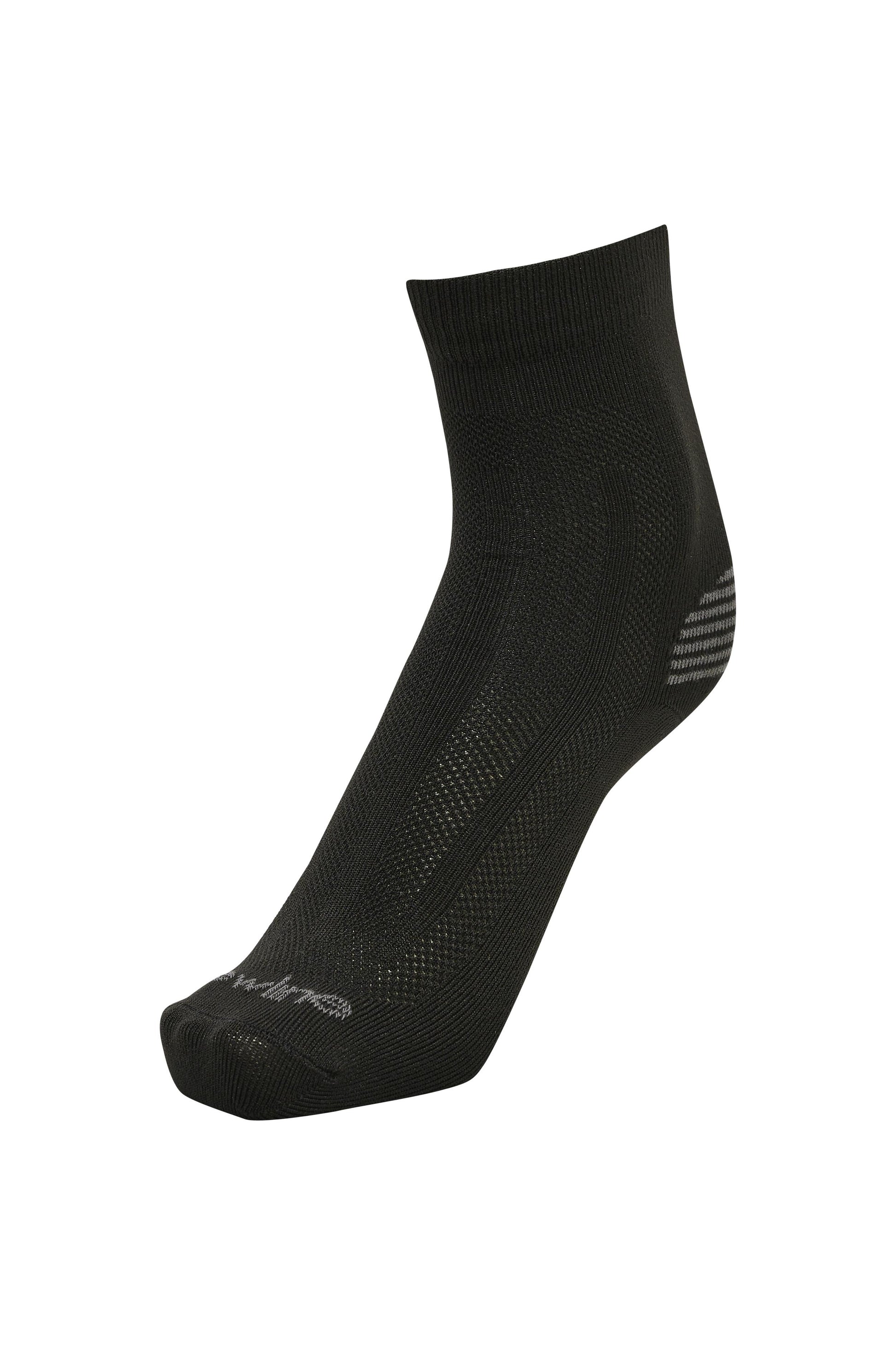 HUMMEL - Base Sock - Black/fiesta_cazoo