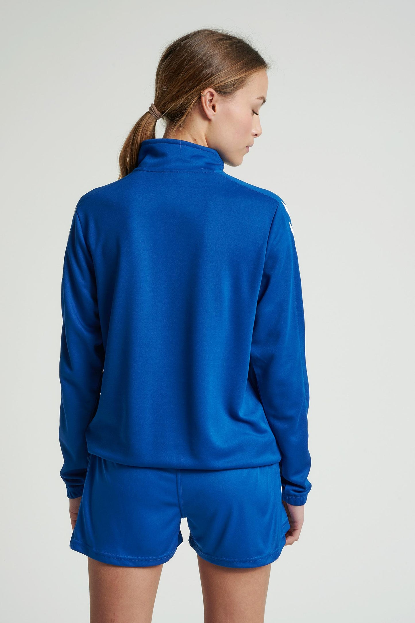 HUMMEL - Core Poly Half Zip Sweatshirt Woman - True Blue