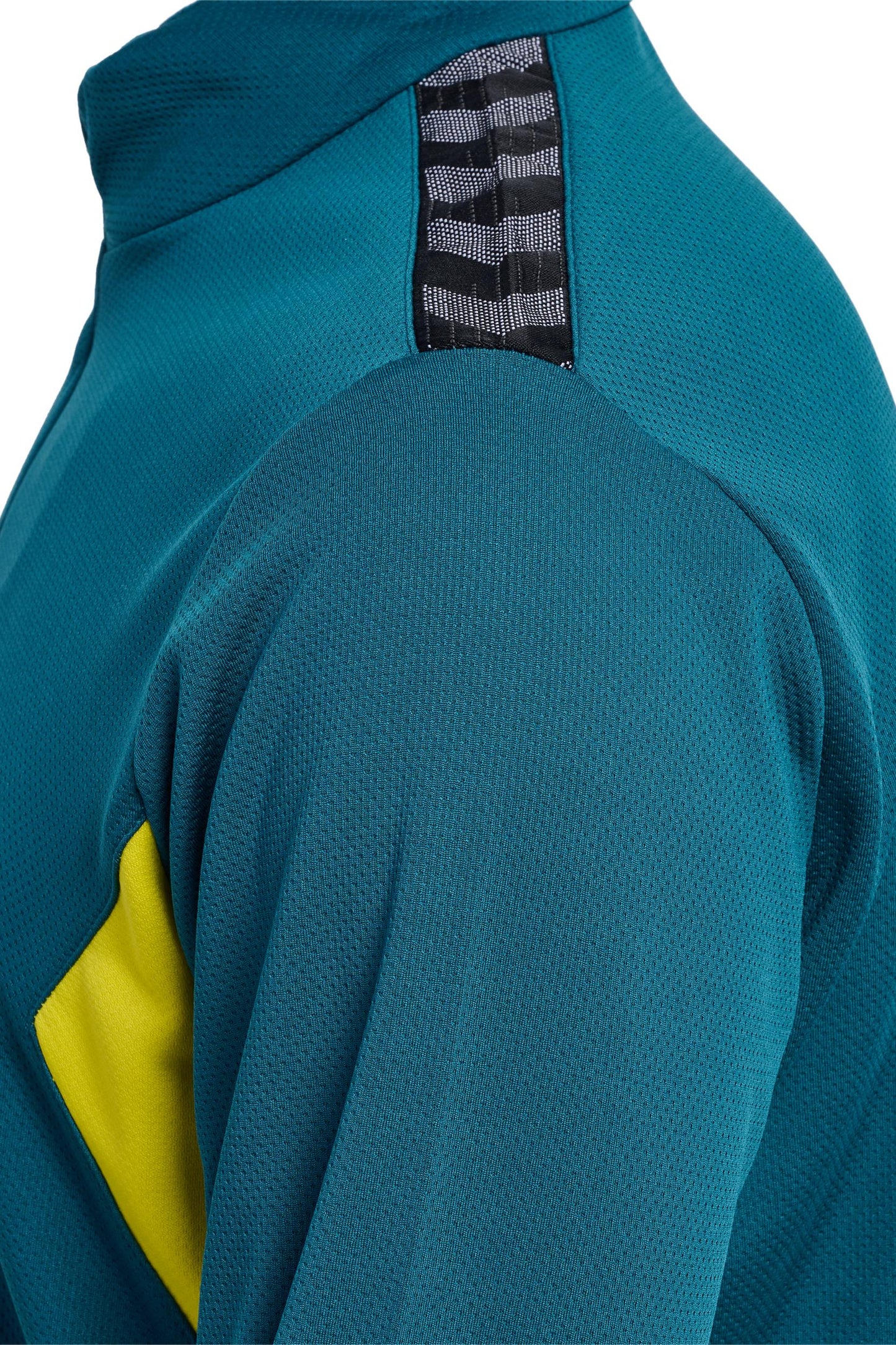 HUMMEL - Hmlauthentic Half Zip Sweat - Blue Coral/sulphur Spring