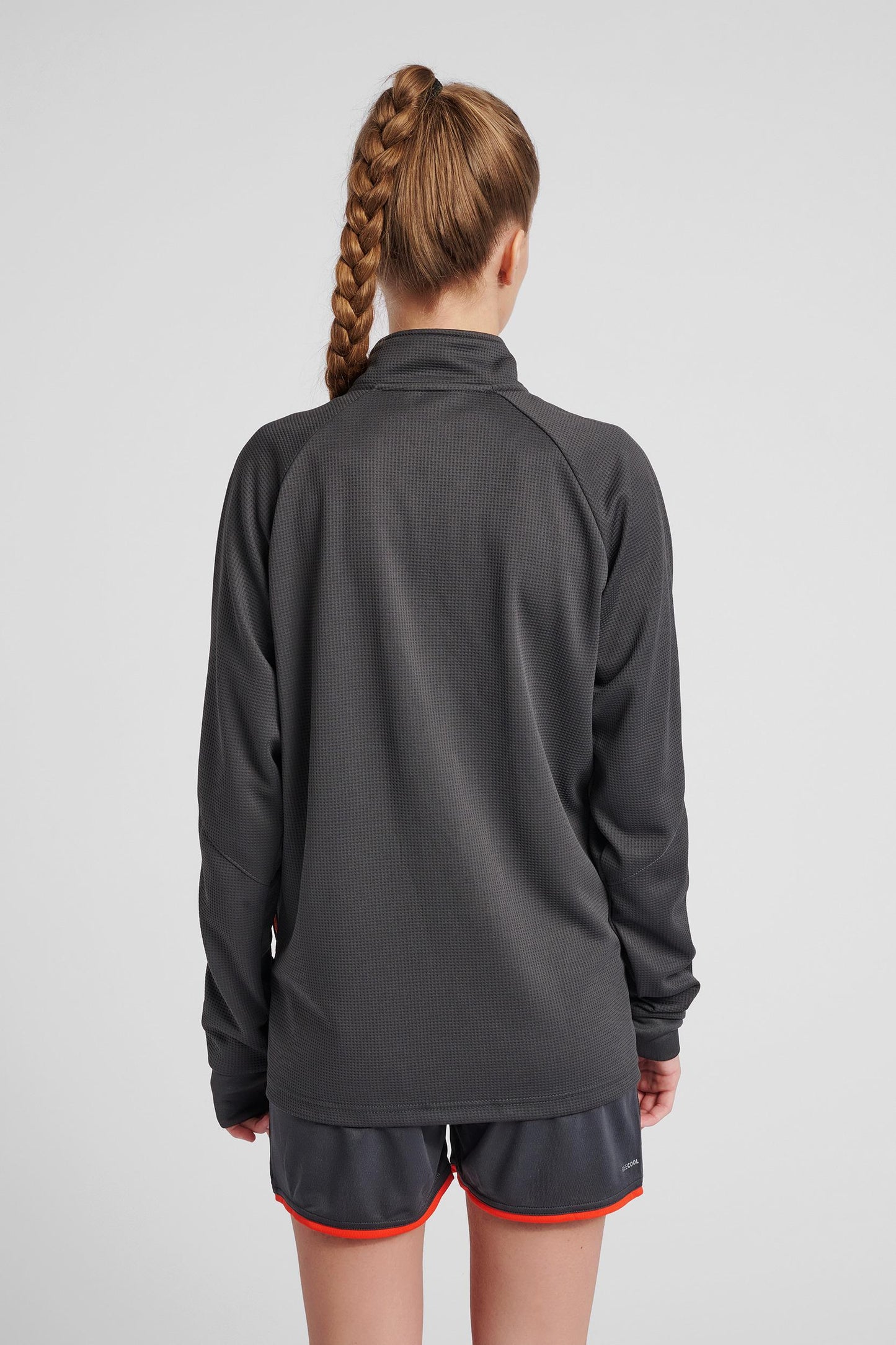 HUMMEL - Hmlauthentic Women Poly Zip Jacket - Asphalt