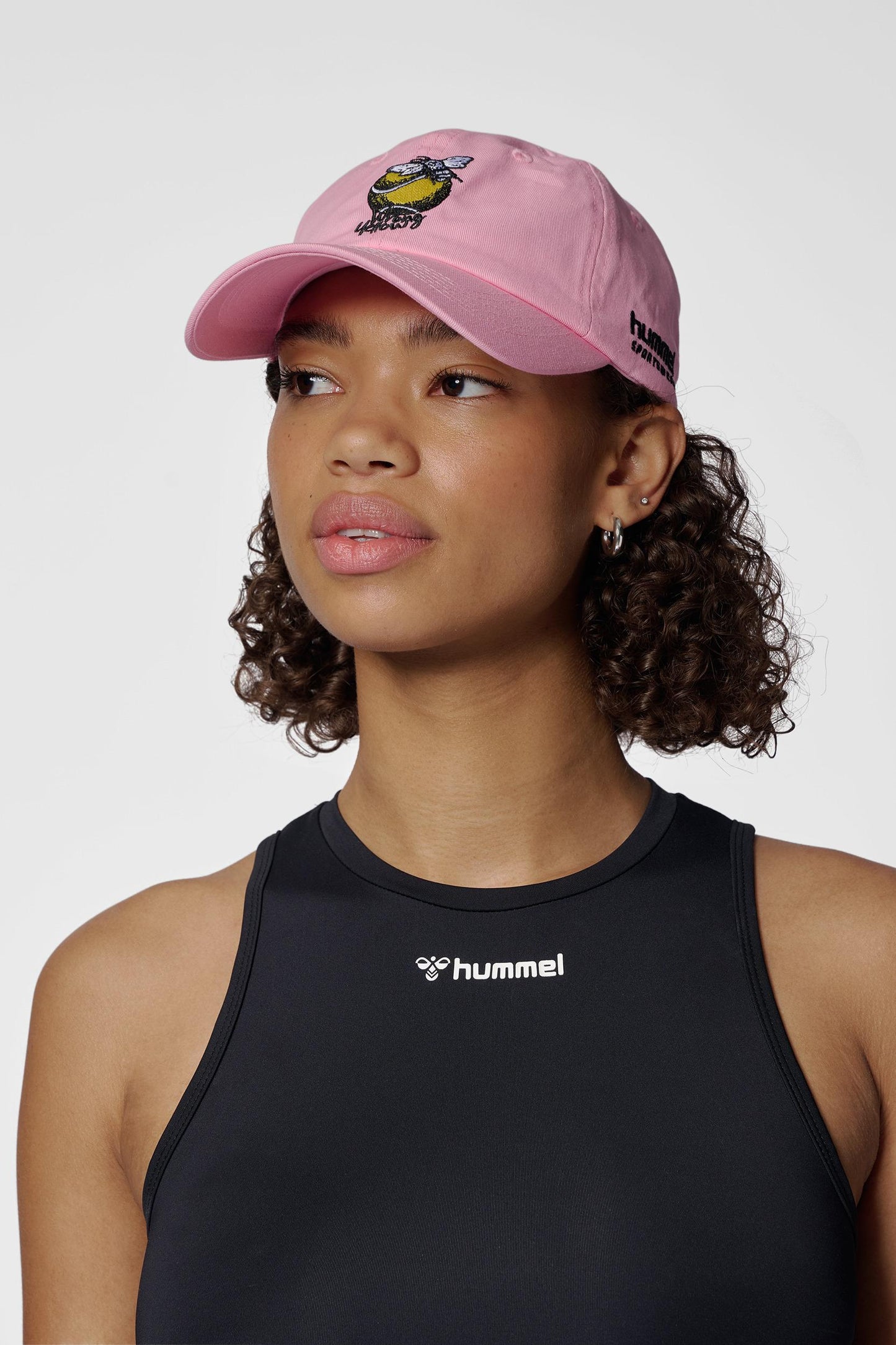 HUMMEL - Hmlbaseball Cap Wrong Yellow - Sachet Pink