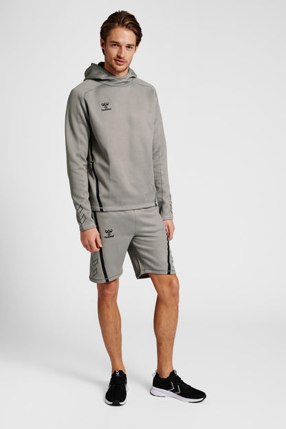 HUMMEL - Hmlcima Xk Hoodie - Grey Melange