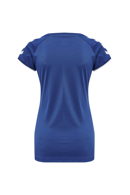 HUMMEL - Hmlcore Volley Stretch Tee Wo - True Blue