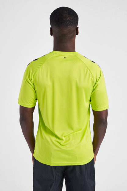 HUMMEL - Hmlcore Xk Core Poly T-shirt S/s - Lime Popsicle