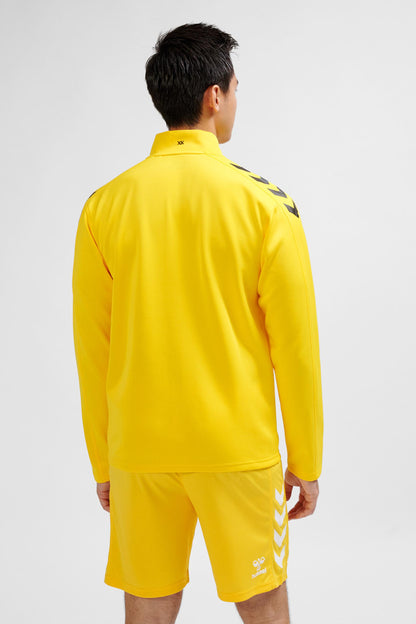 HUMMEL - Hmlcore Xk Poly Zip Sweat - Sports Yellow