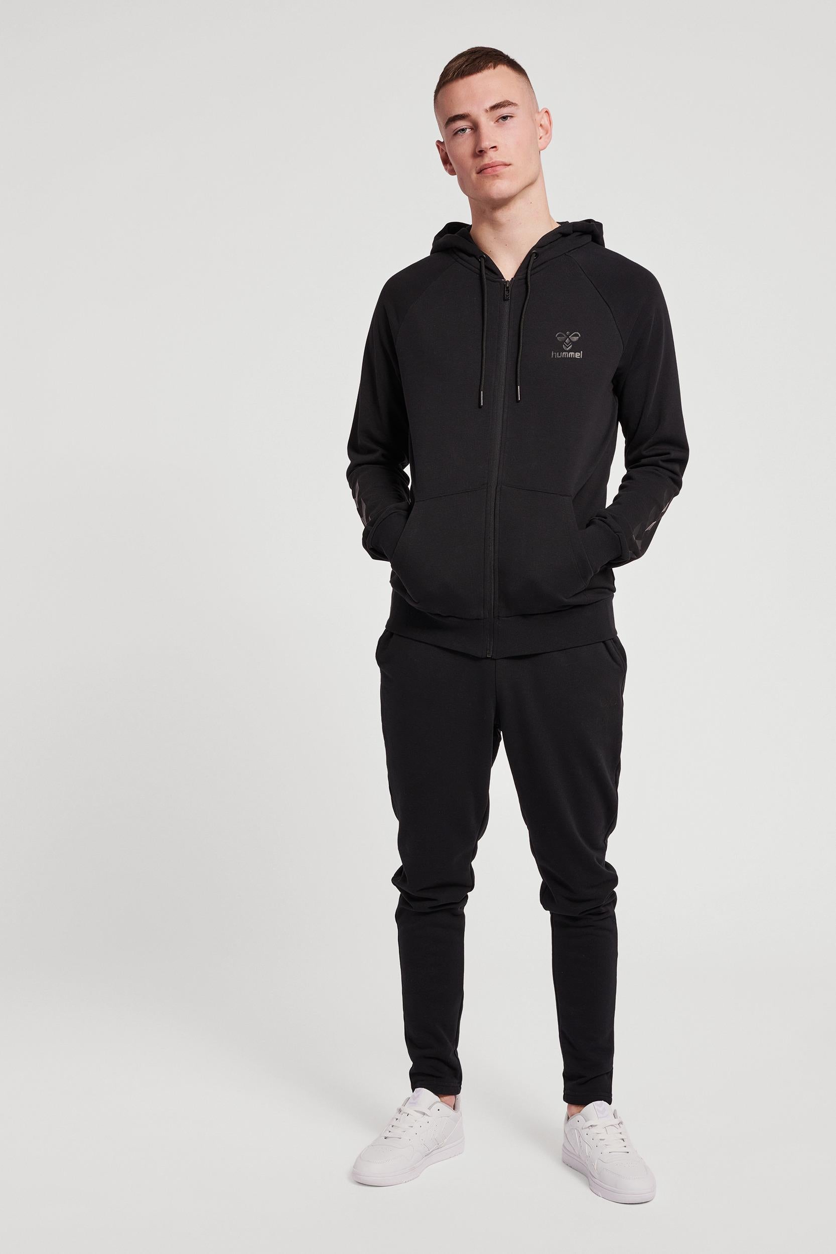 HUMMEL - Hmlisam 2.0 Zip Hoodie - Black