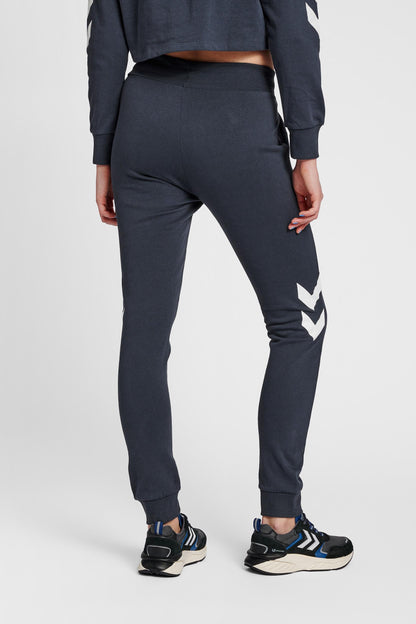 HUMMEL - Hmllegacy Woman Tapered Pants - Blue Nights