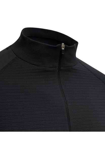 HUMMEL - Hmlstroke Seamless Half Zip - Black