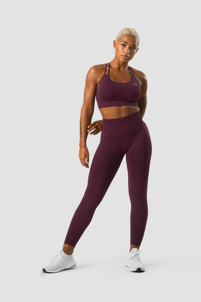 ICANIWILL - Define Seamless Sports Bra - Maroon