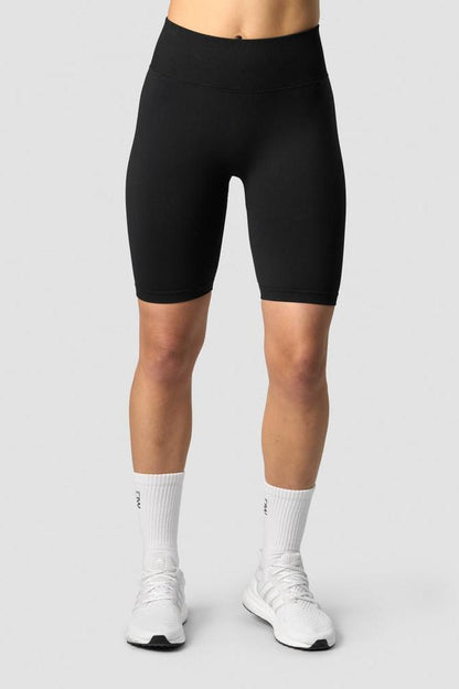 ICANIWILL - Define Seamless V-shape Biker Shorts - Black