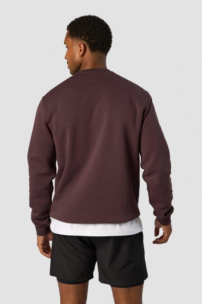 ICANIWILL - Everyday Crewneck Side Logo - Burgundy