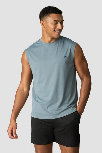 ICANIWILL - Stride Sleeveless T-shirt - Racing Blue