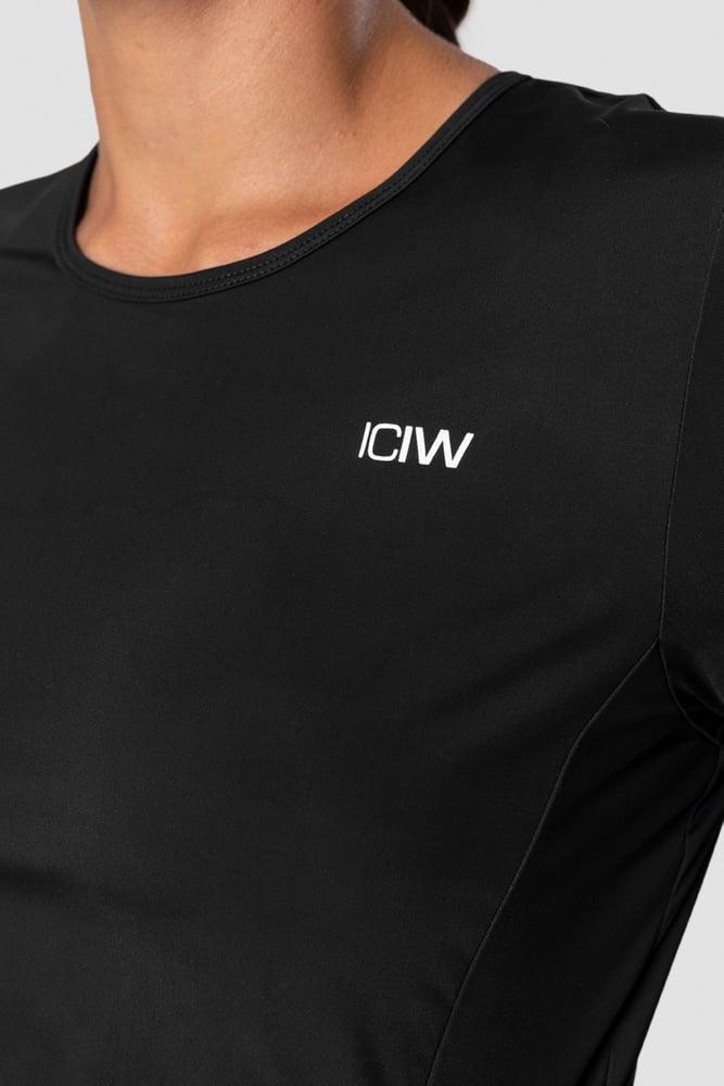 ICANIWILL - Training Cropped T-shirt - Black