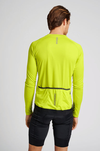 NEWLINE - Mens Core Bike L/s Jersey - Evening Primrose