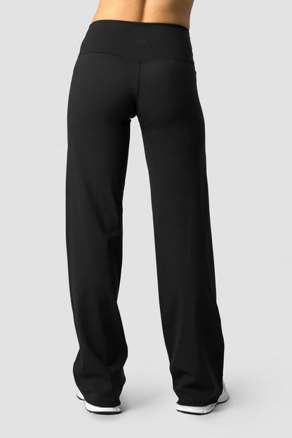 nimble straight leg pants black