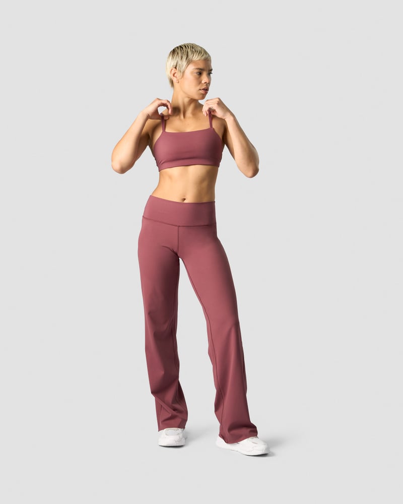 nimble straight leg pants wild berry