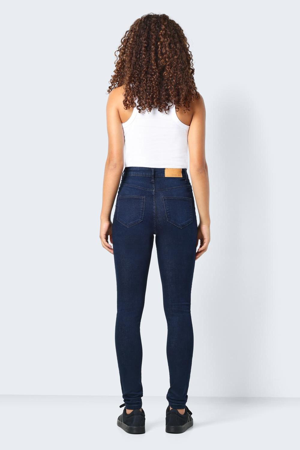 NOISY MAY - Callie Hw Skinny Jeans - Blue