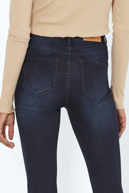 NOISY MAY - Callie Hw Skinny Jeans - Blue