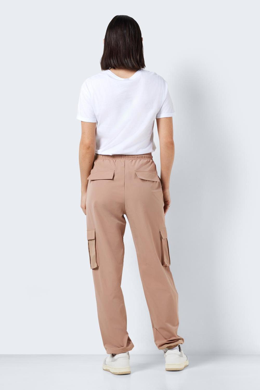 NOISY MAY - Kirby Hw Cargo Pants Wvn - Brown