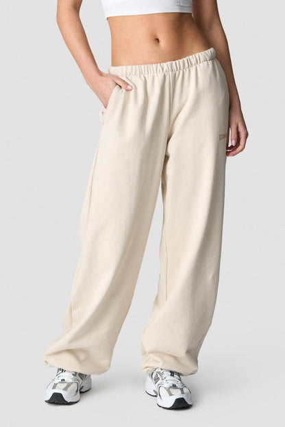 revive oversized sweatpants wmn light beige