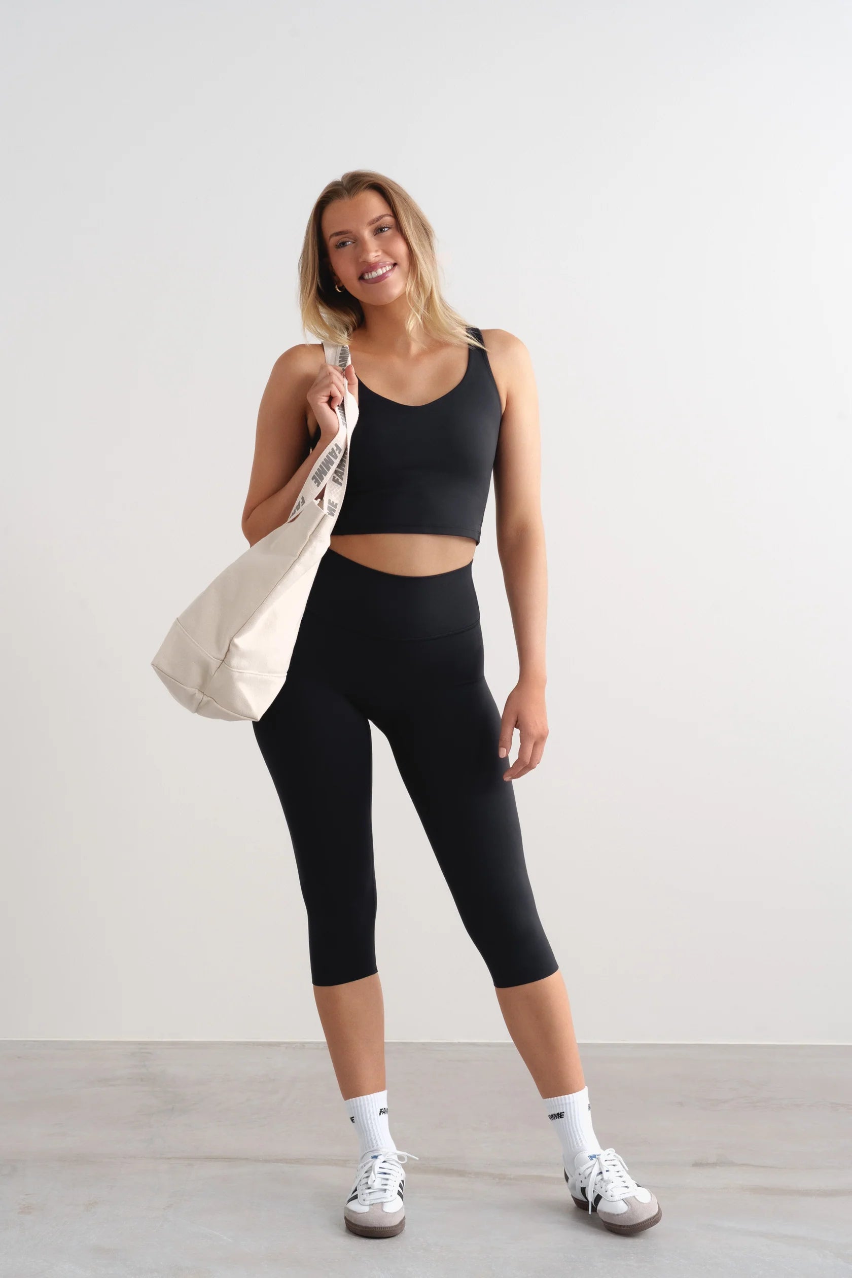 Softy Capri Leggings - for kvinde - Famme - Leggings