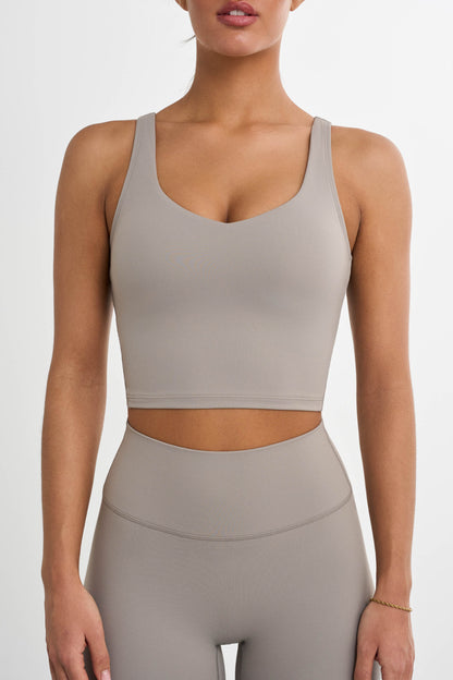 Softy Crop Top - for kvinde - FAMME - Sports Bra