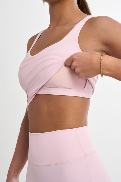 Softy Crop Top - for kvinde - FAMME - Sports Bra