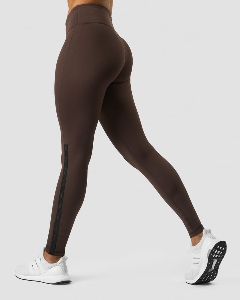 stance tights wmn dark brown