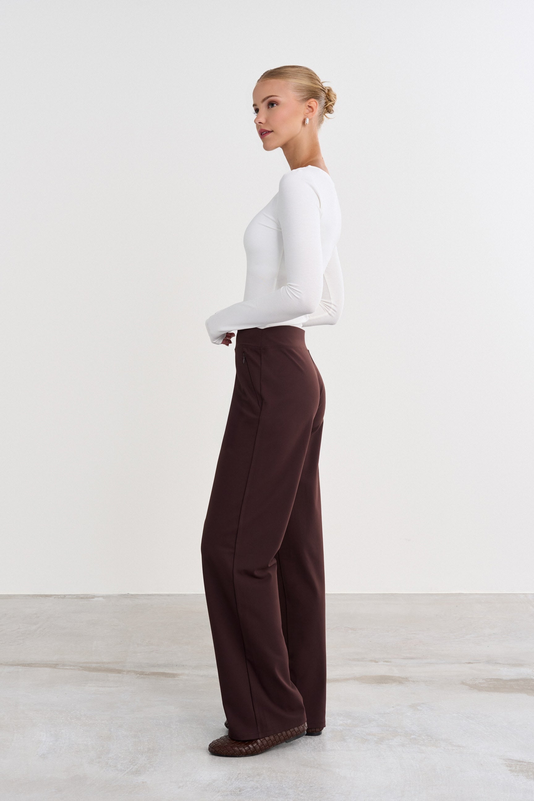 Tailored Relaxed Pants - for kvinde - FAMME - Pants
