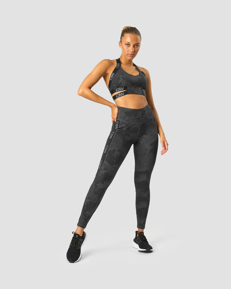 ultimate training tights wmn black camo